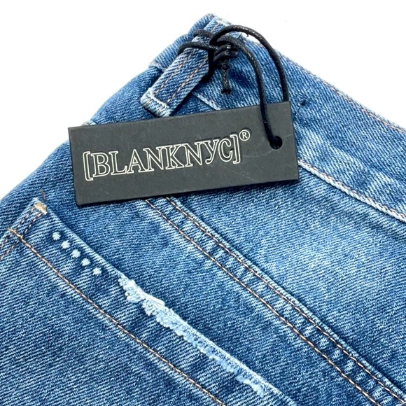 NWT BlankNYC The Barrow Vintage High Rise Jean Shorts Size 25 - Picture 5 of 6
